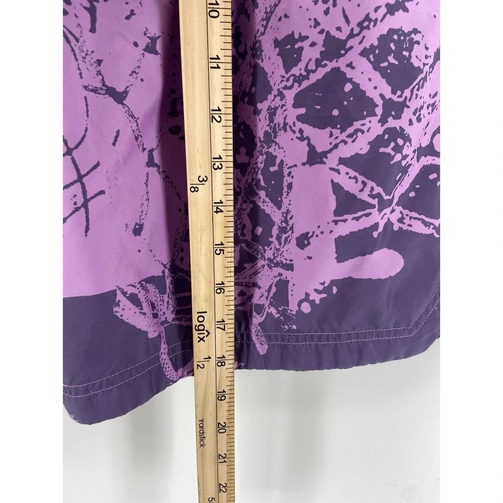 Jordan Flight‎ Poolside Shorts Mens Medium Violet Shock Swim Trunks Mesh Lined